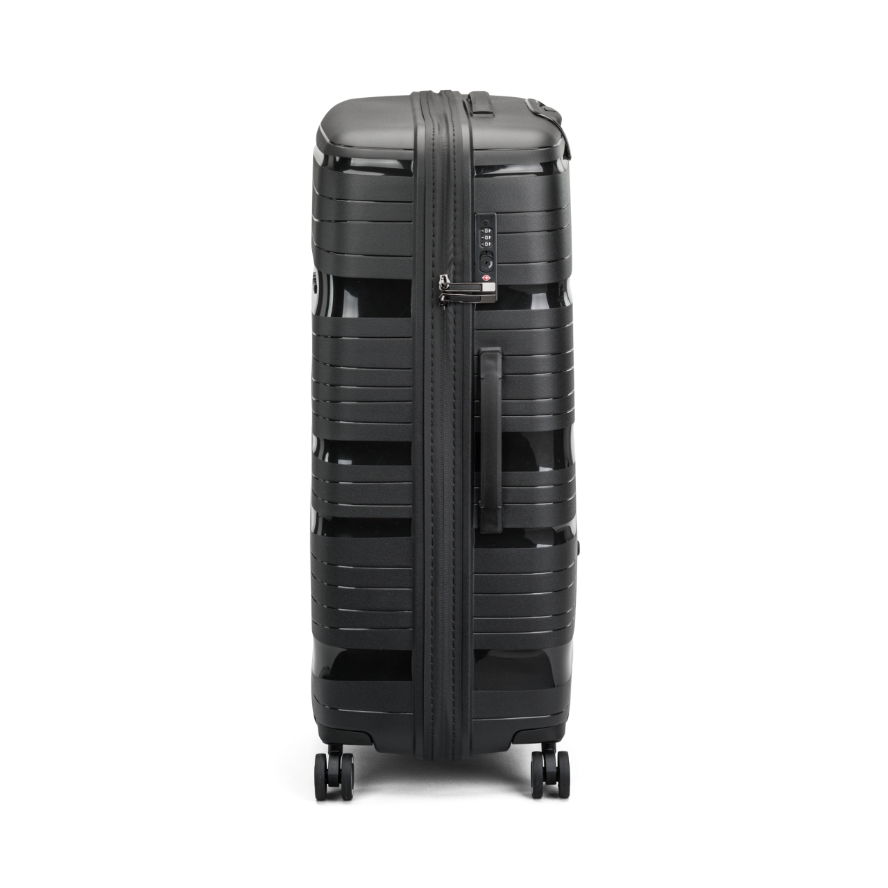 4-Rollen-Trolley schwarz 102 l