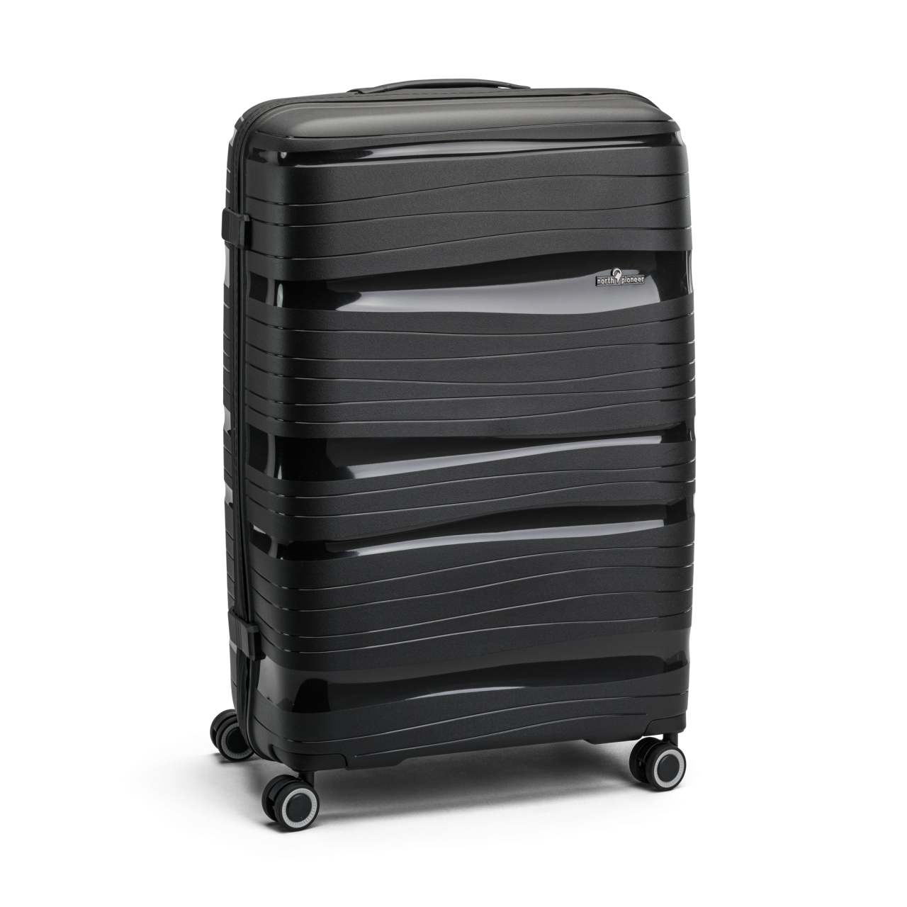 4-Rollen-Trolley schwarz 102 l