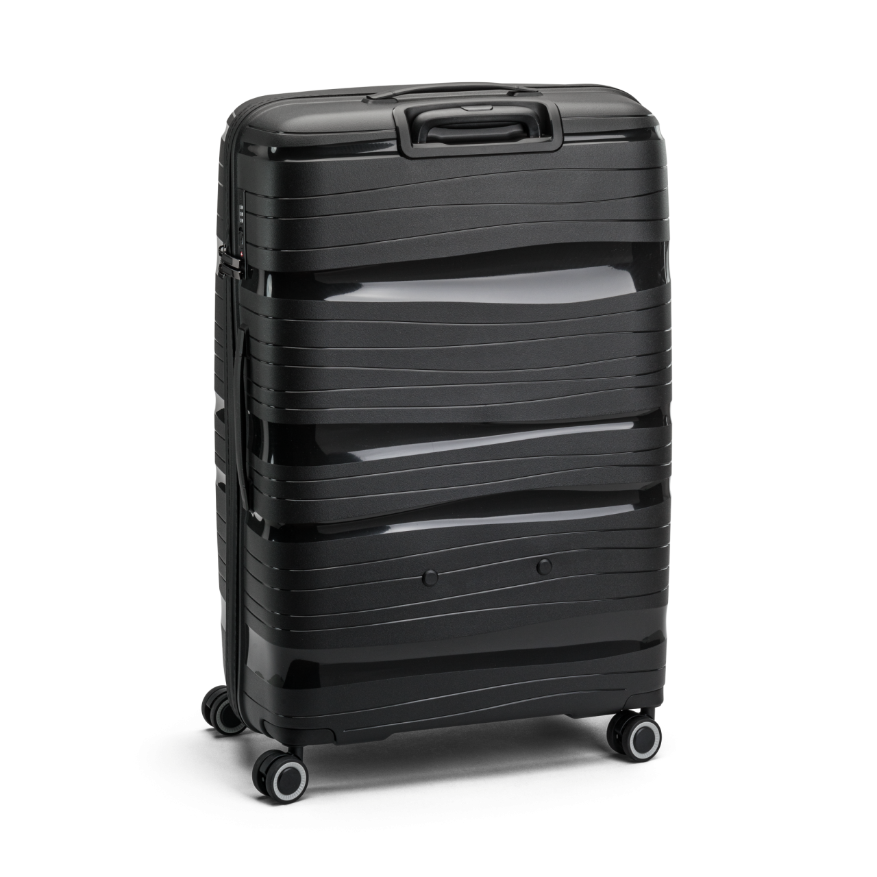 4-Rollen-Trolley schwarz 102 l