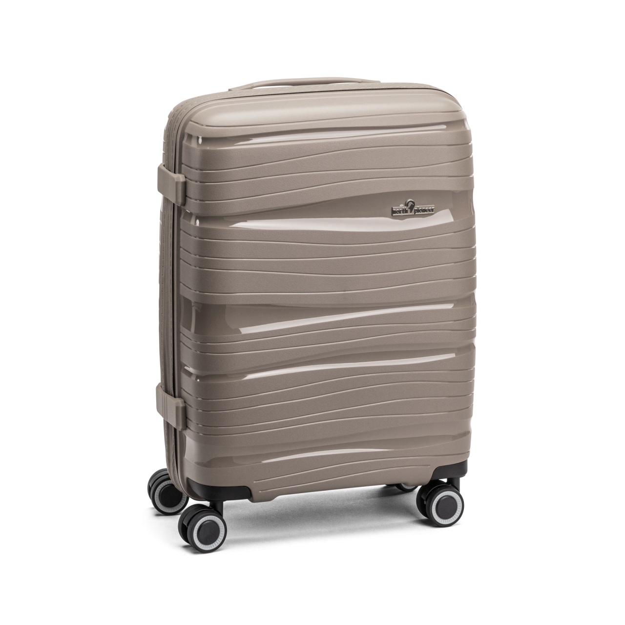 4-Rollen-Trolley champagner 37 l