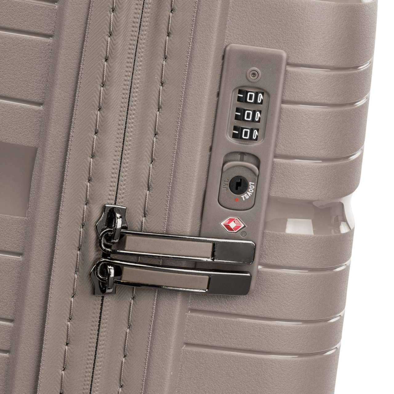 4-Rollen-Trolley champagner 37 l