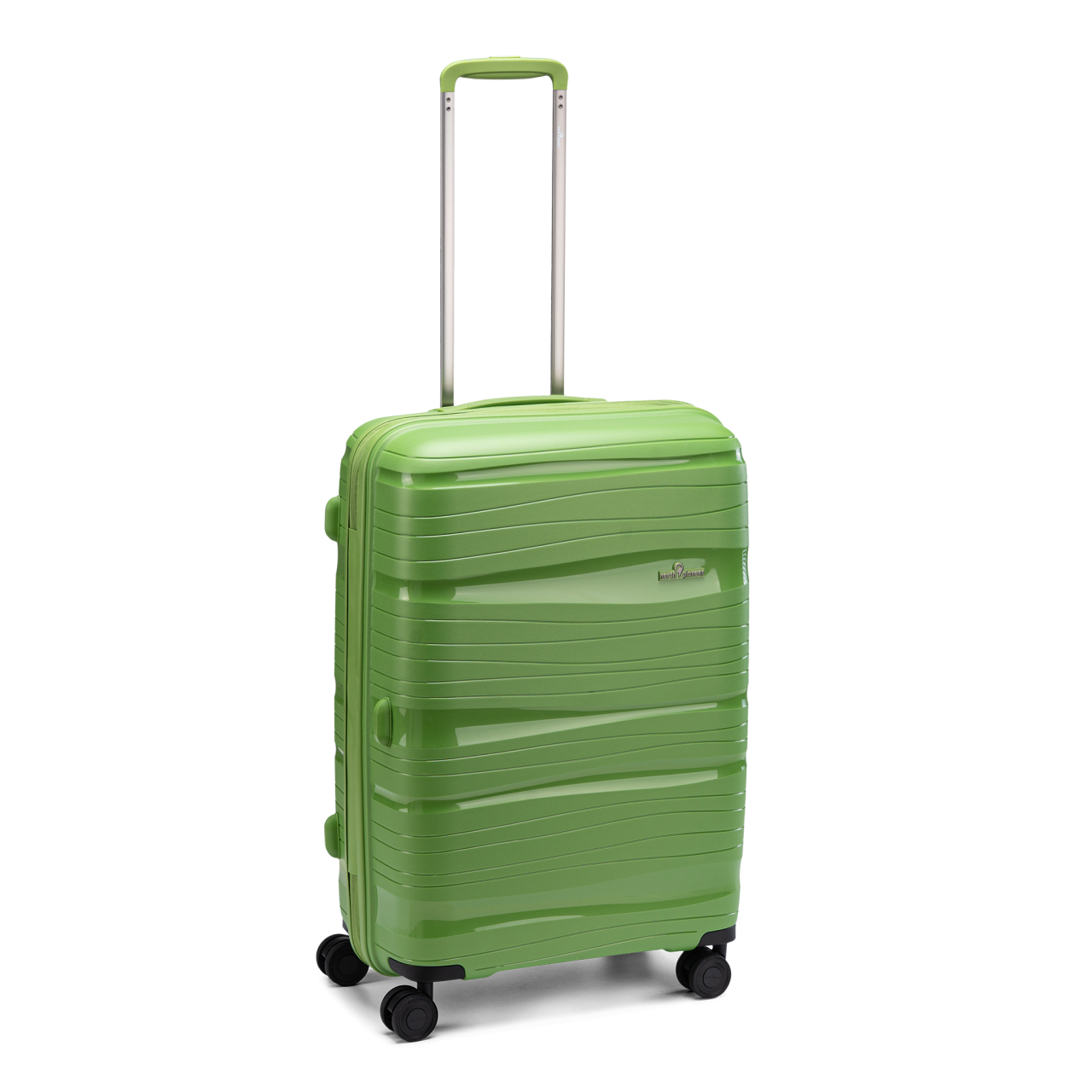 4-Rollen-Trolley grün 70 l