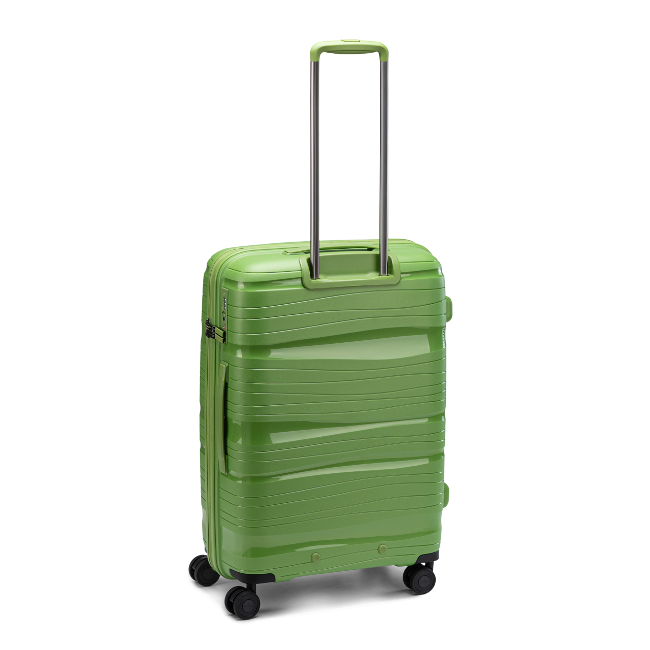 4-Rollen-Trolley grün 70 l