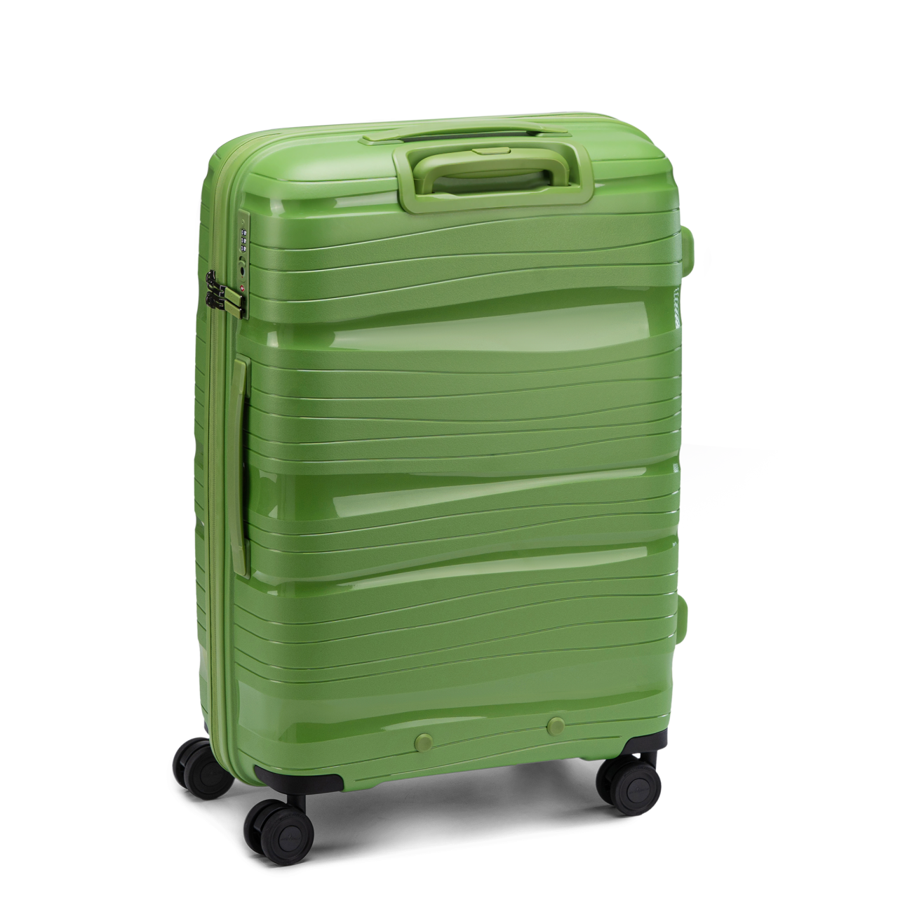 4-Rollen-Trolley grün 70 l