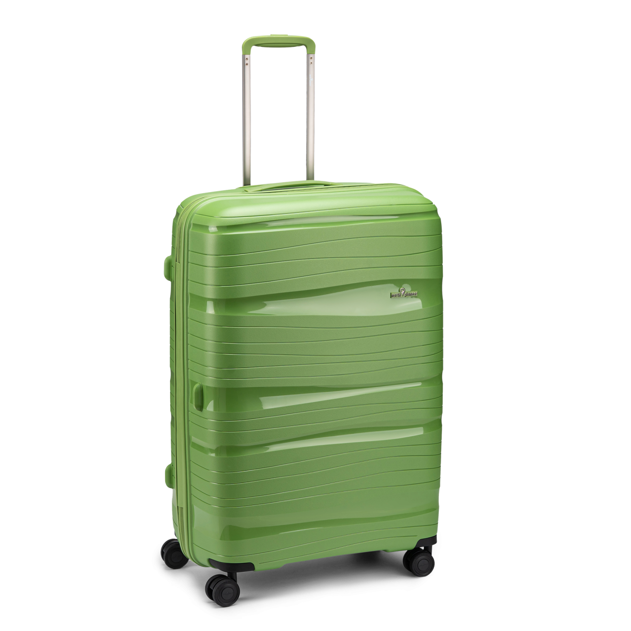 4-Rollen-Trolley grün 102 l