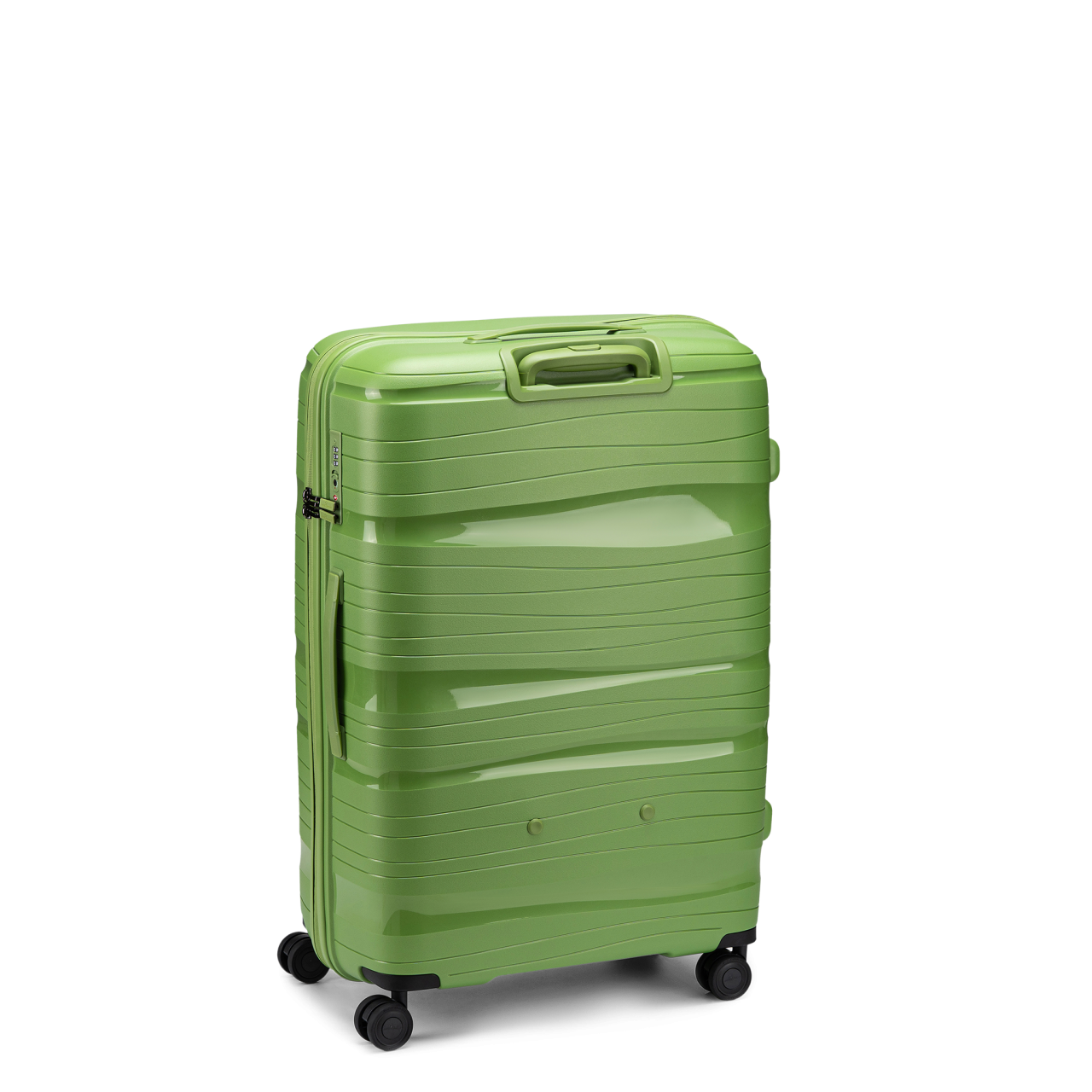 4-Rollen-Trolley grün 102 l