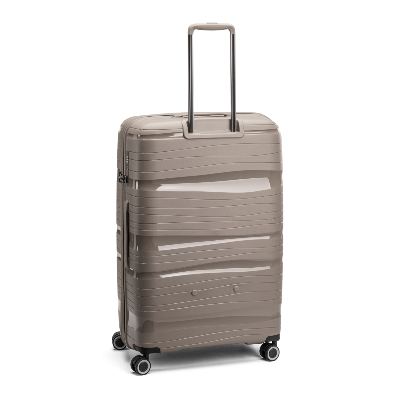 4-Rollen-Trolley champagne 102 l
