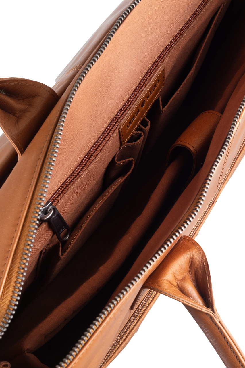 Fiorentina Business Shopper tan