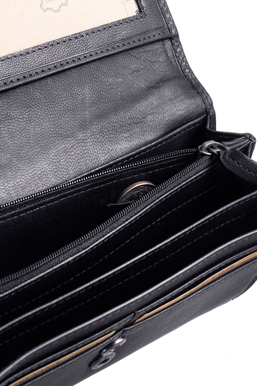 Fiorentina Kuvertbörse black RFID