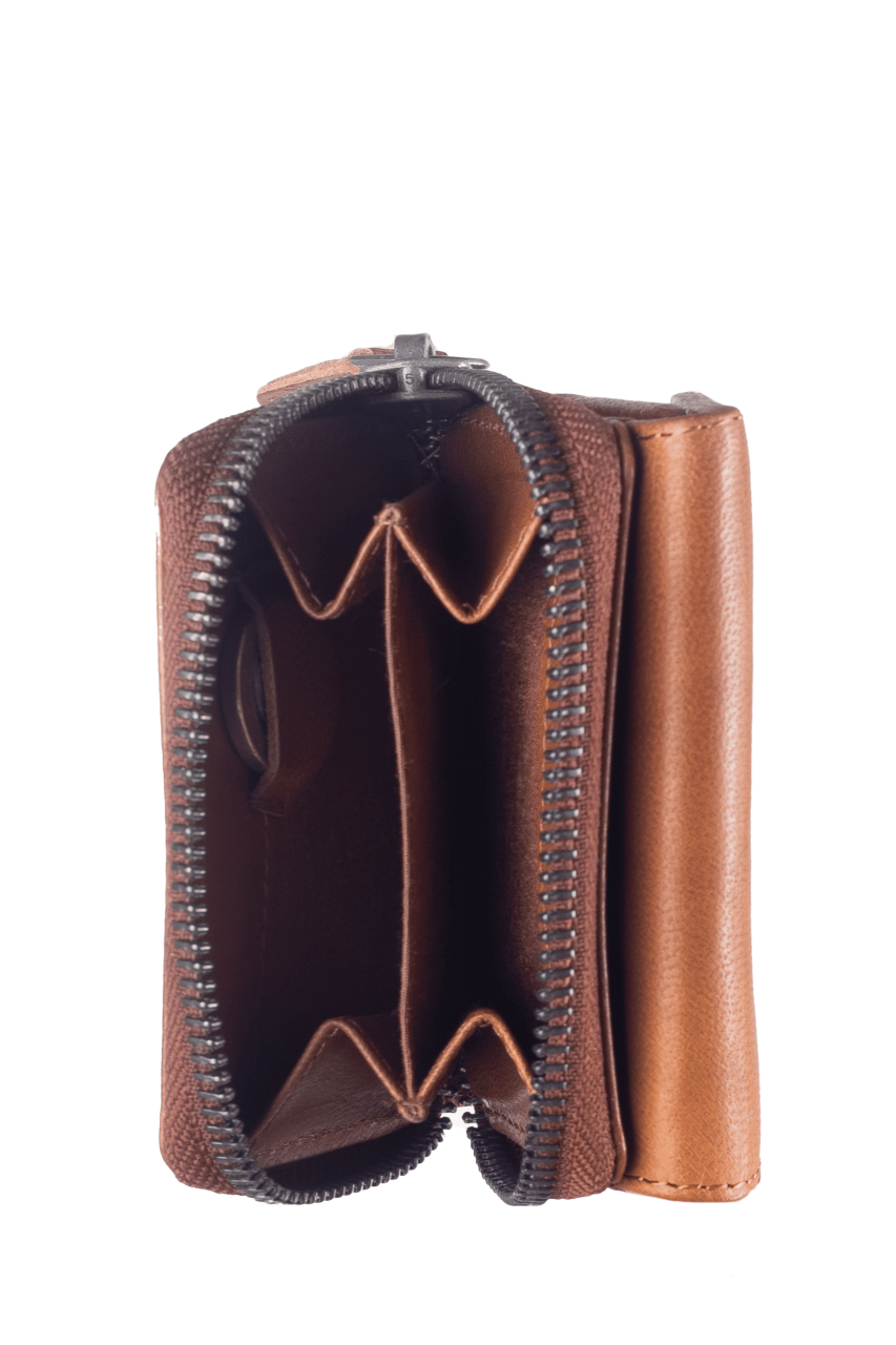 Fiorentina RV-Minibörse brown RFID