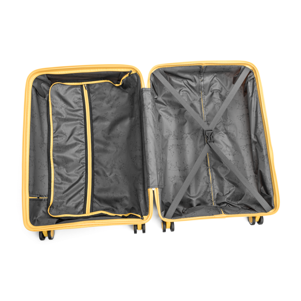 4-Rollen-Trolley yellow 66 l