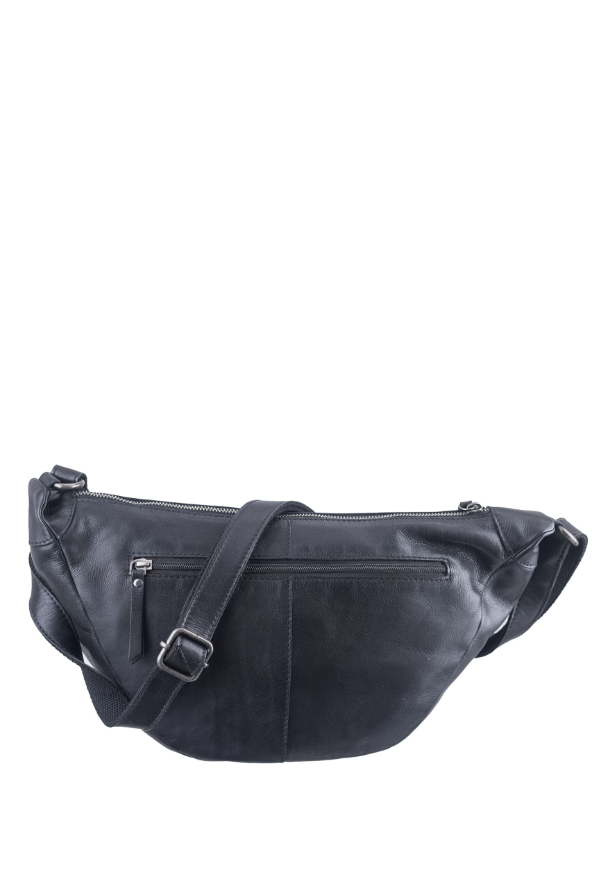 Colombiana half-moon bag black