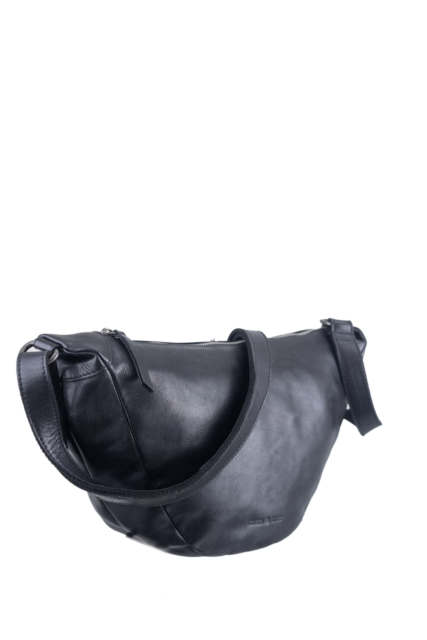 Colombiana half-moon bag black