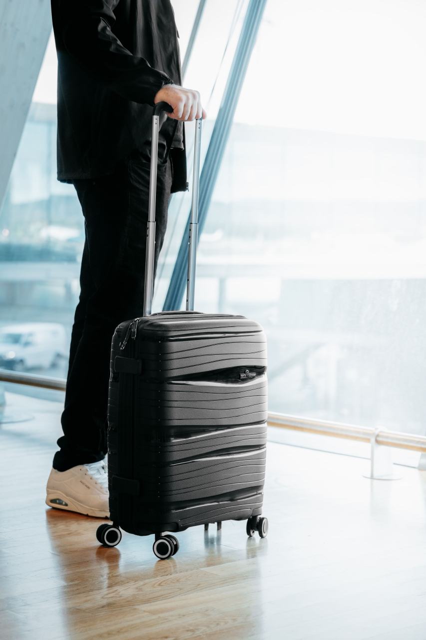 4-Rollen-Trolley schwarz 37 l