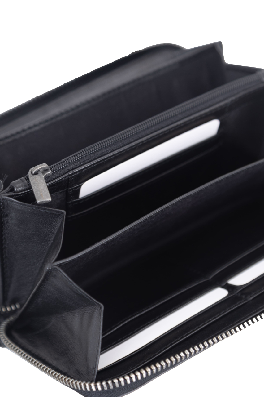 Colombiana  RV-Damenbörse lang RFID black