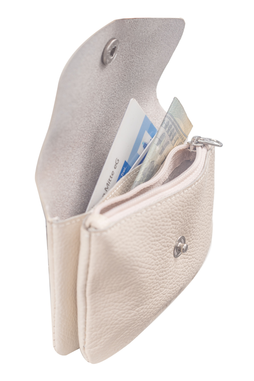 Minimax kleines Card/Coin wallet coconut milk