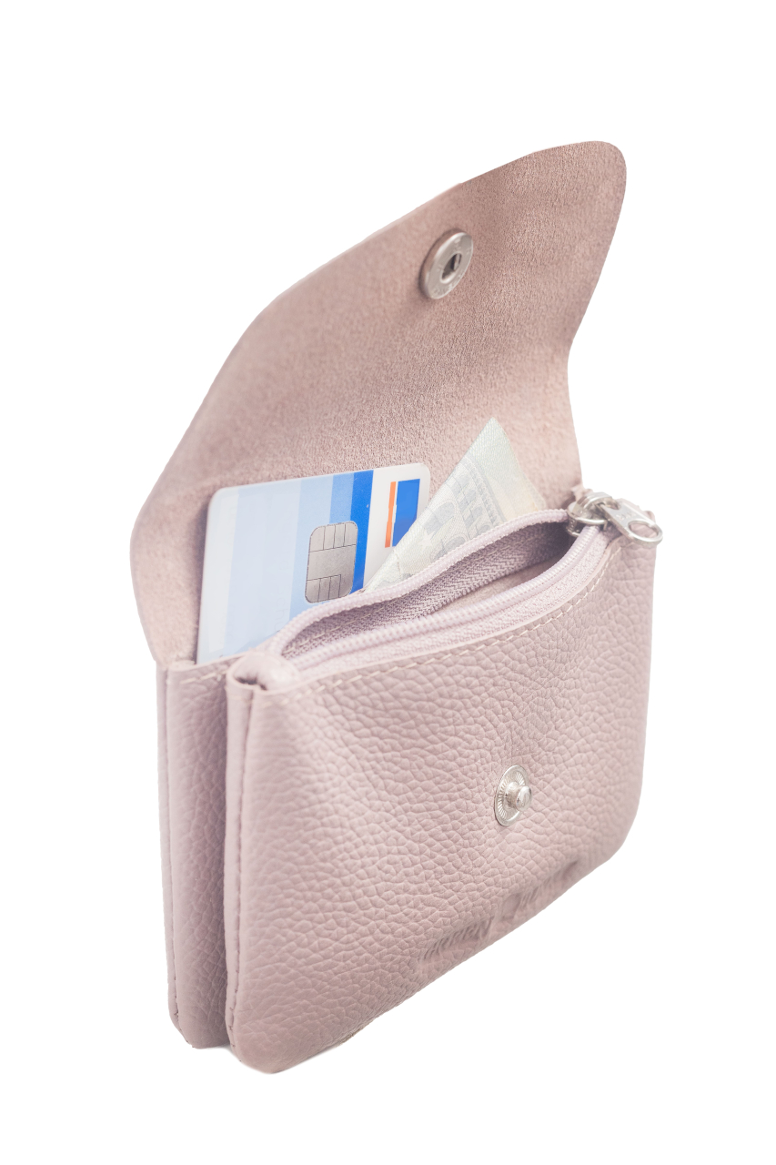 Minimax kleines Card/Coin wallet light pink
