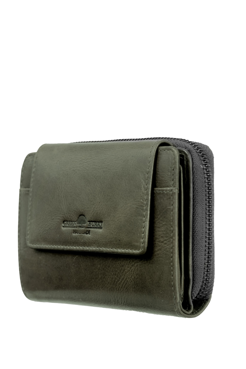 Newport RV-Damenbörse RFID british green