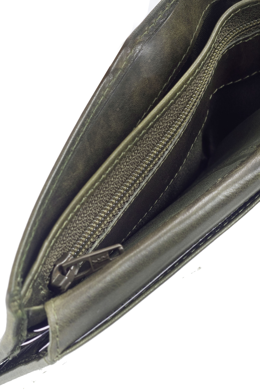 Newport Scheintasche 2tlg. RFID british green