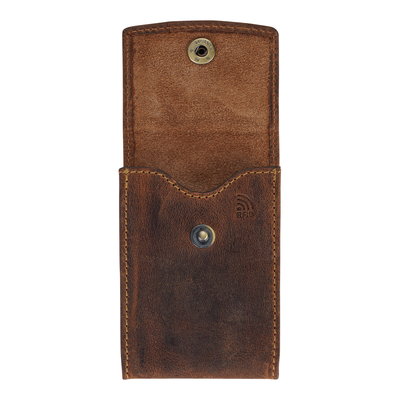 Vintage RFID Kartenhülle/Börse  Leder