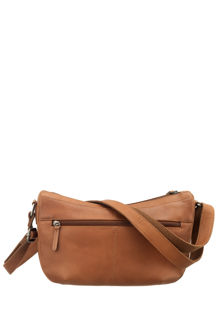 Fiorentina half-moon bag tan