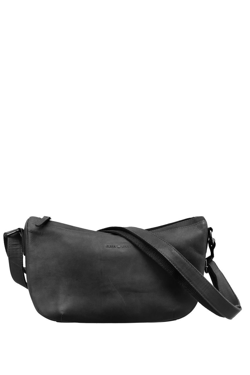 Fiorentina half-moon bag black