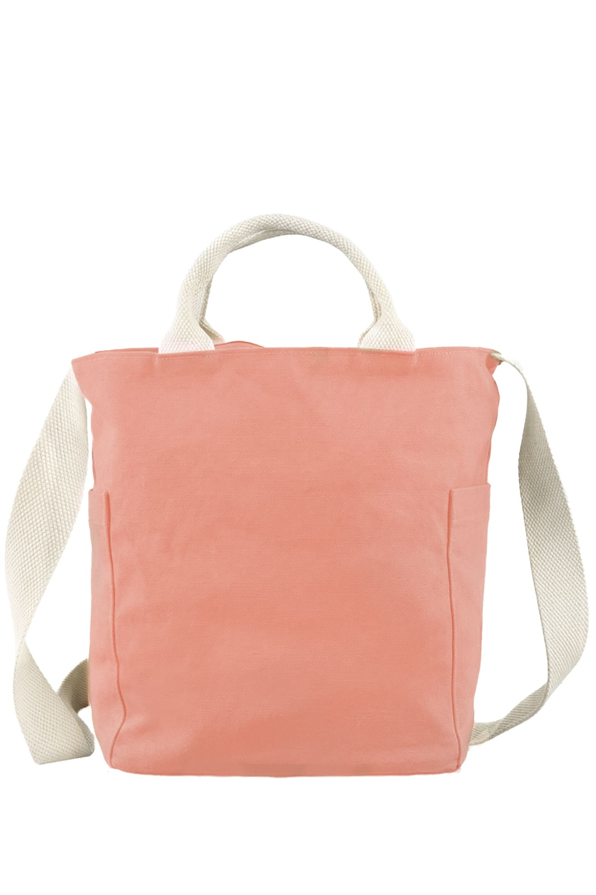 GB- Shoulder Bag Canvas Peach