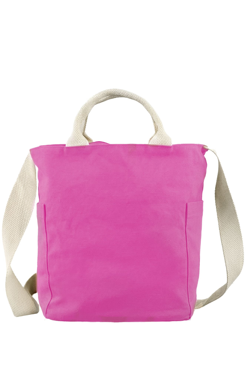 GB- Shoulder Bag Canvas Hot Pink