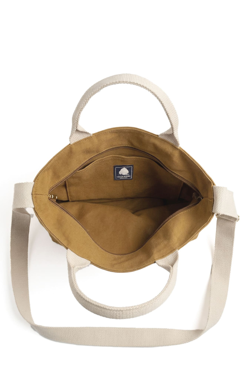 GB- Shoulder Bag Canvas Teracotta