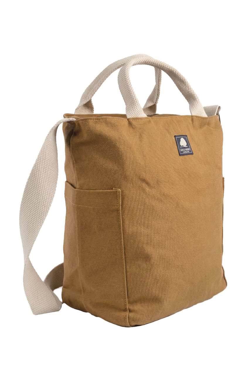 GB- Shoulder Bag Canvas Teracotta