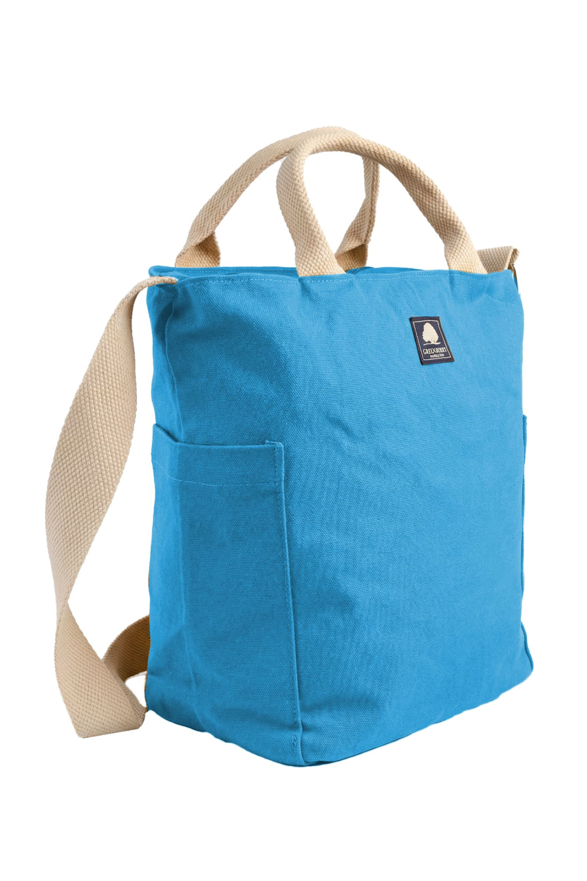 GB- Shoulder Bag Canvas Turquise