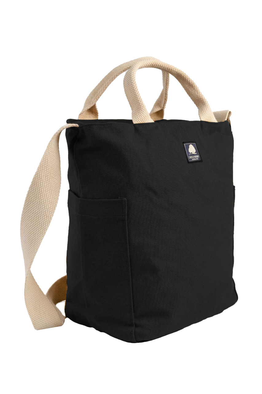 GB- Shoulder Bag Canvas black