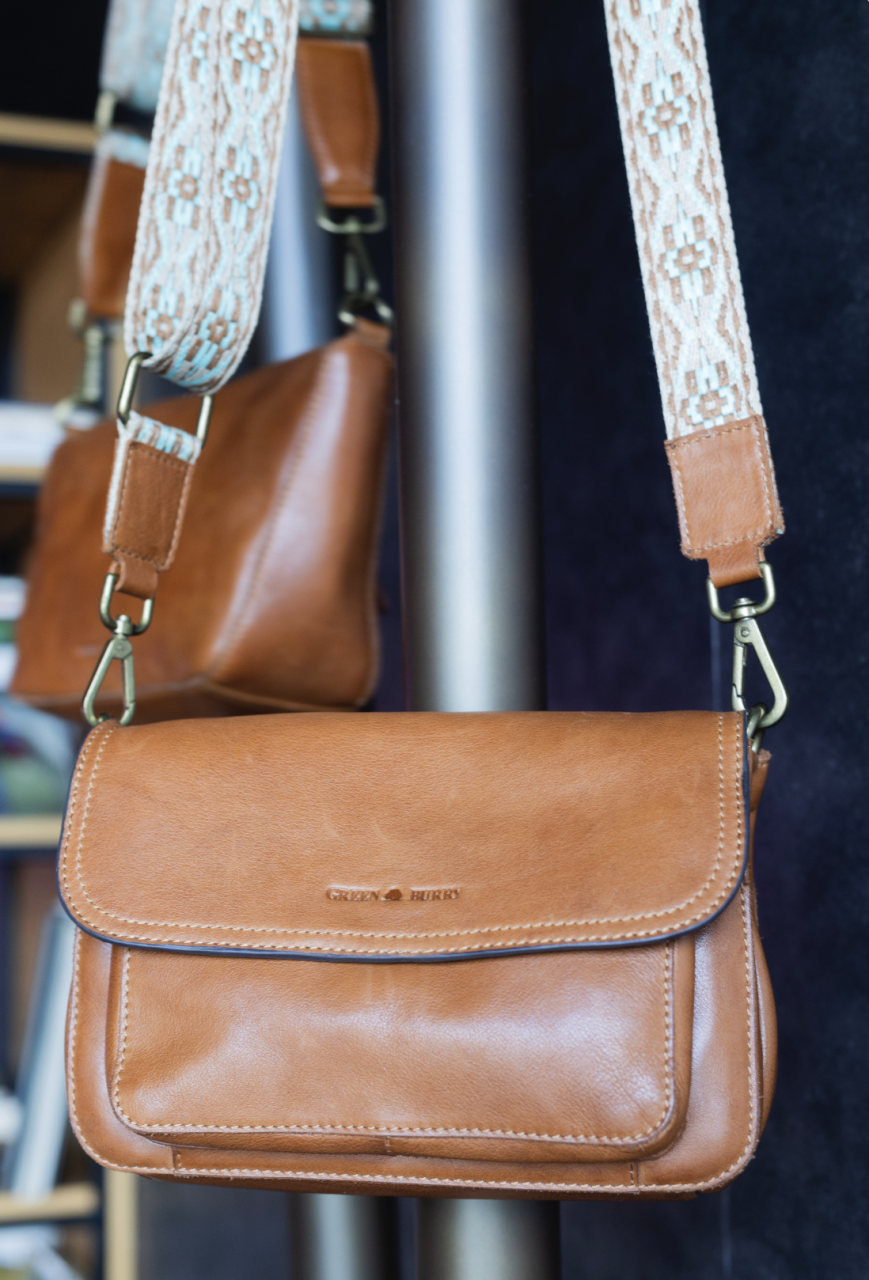 Colombiana Guitar Shoulderstrap nougat
