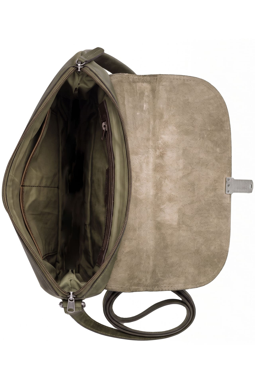Newport Grifftasche british green