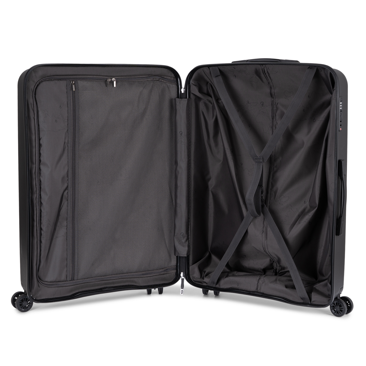 4-Rollen-Trolley black 102 l
