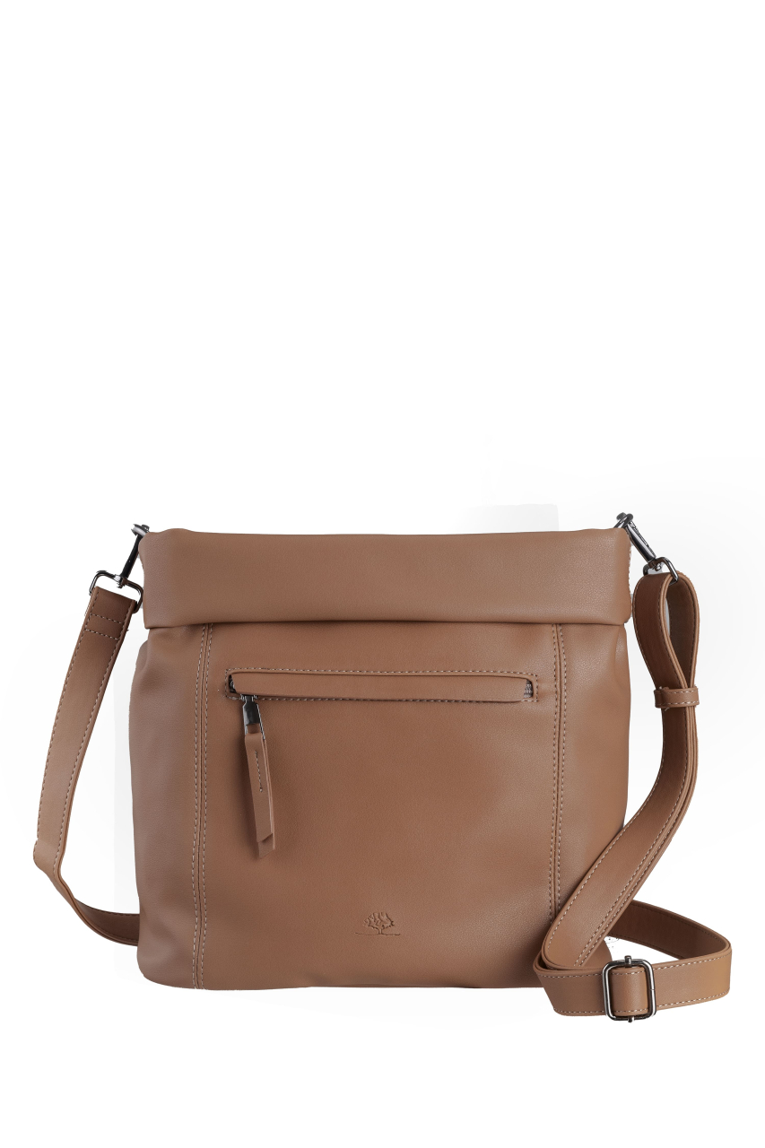 Valenciana Schultertasche cafe