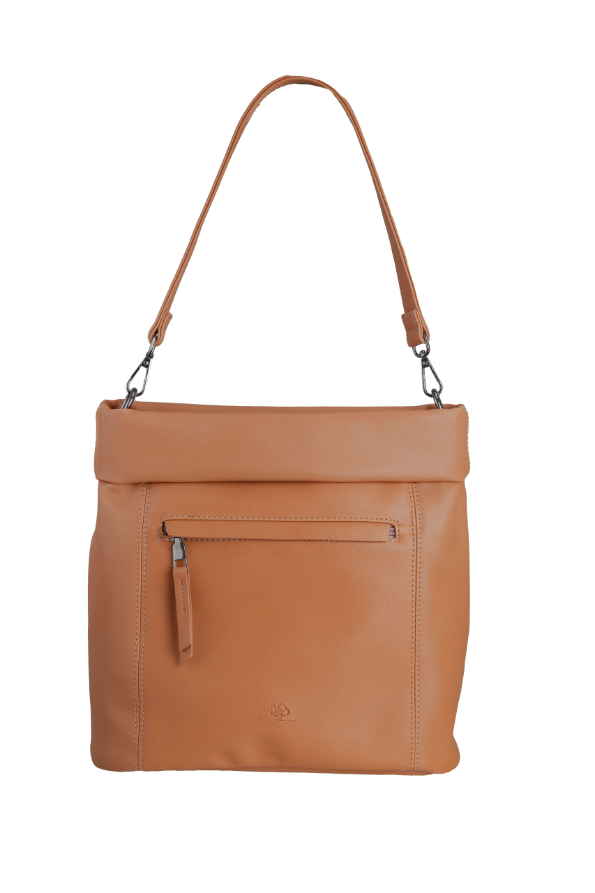Valenciana Schultertasche nussbraun