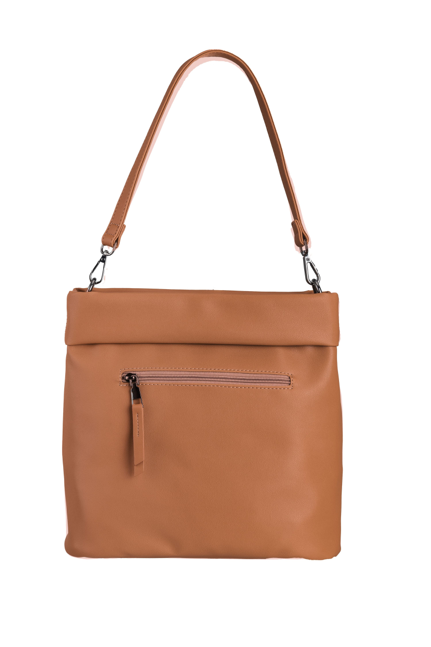 Valenciana Schultertasche nussbraun