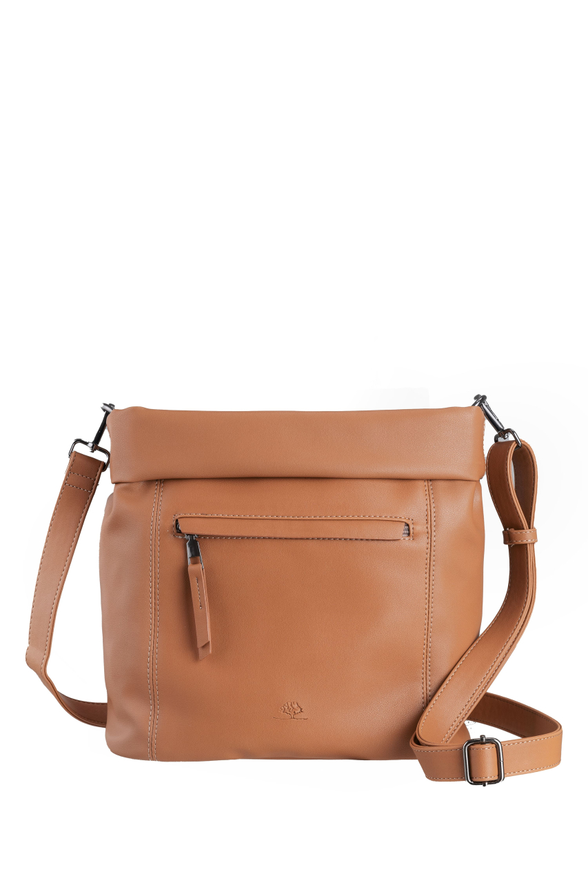 Valenciana Schultertasche nussbraun