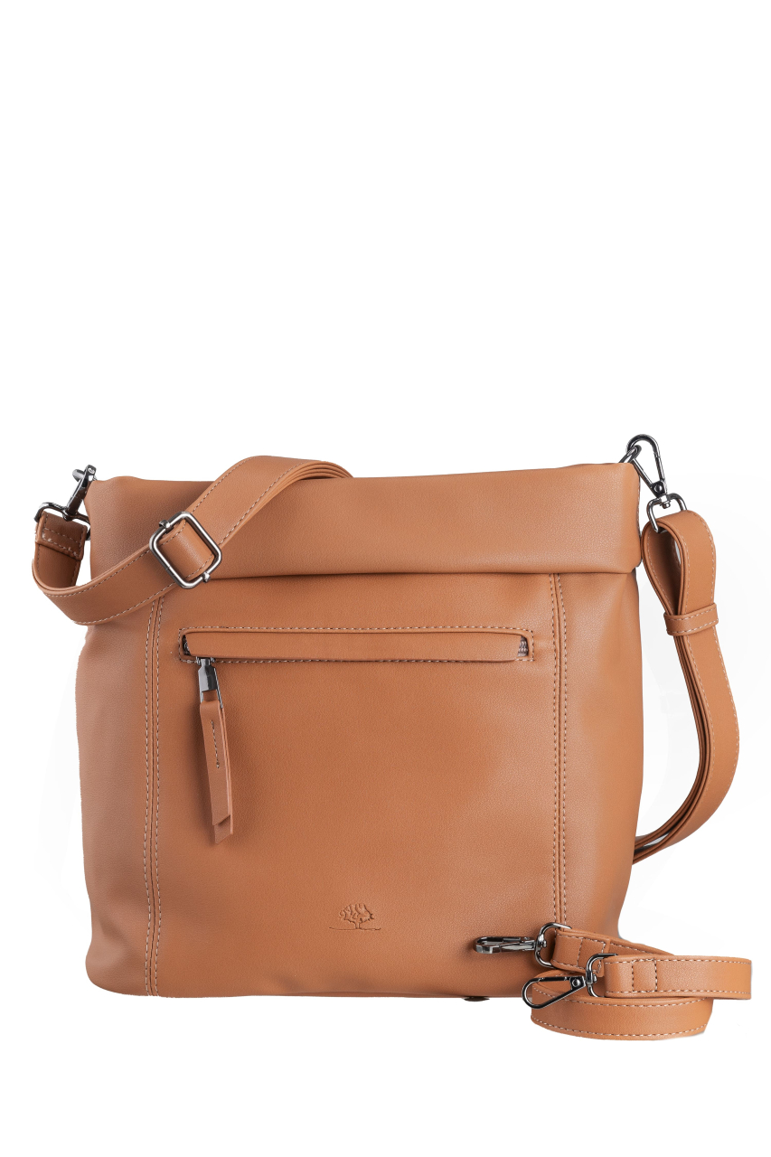 Valenciana Schultertasche nussbraun