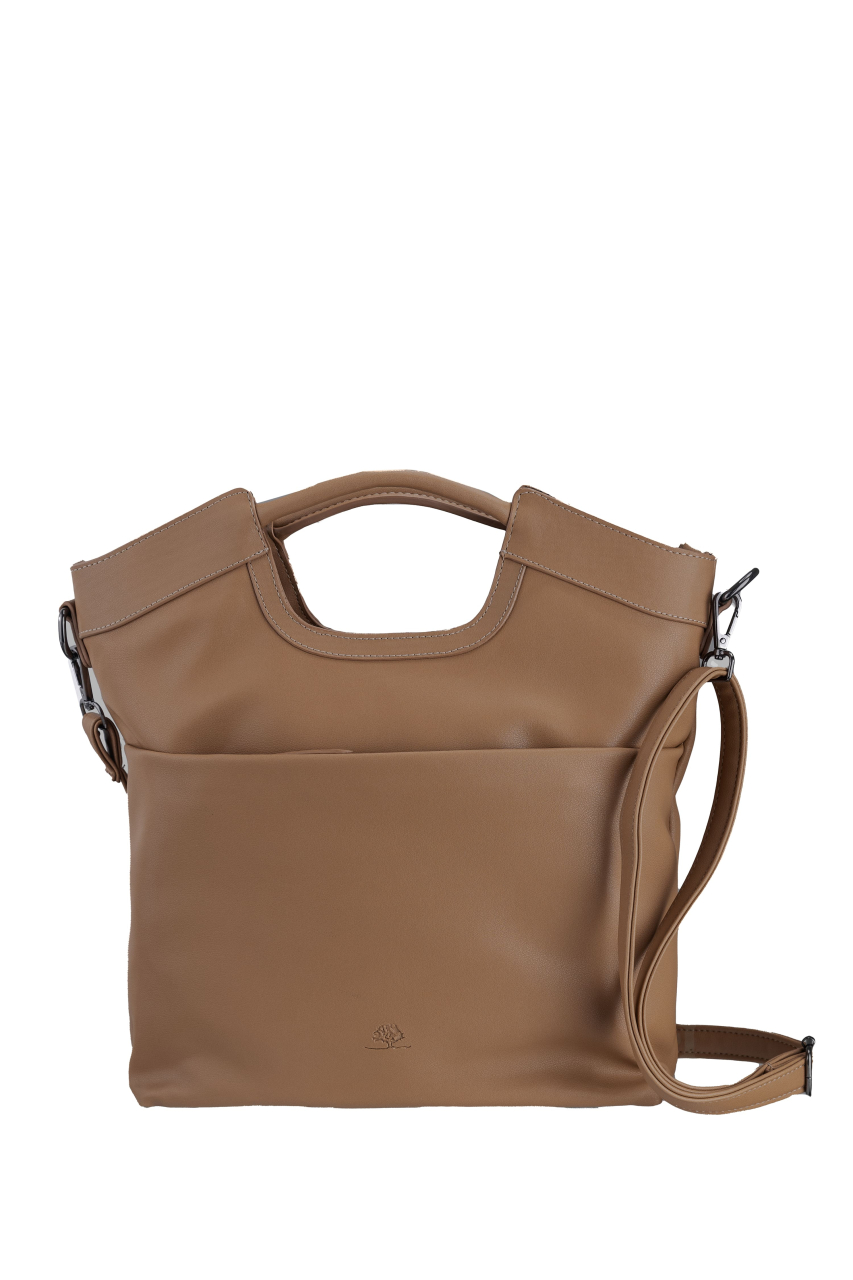 Valenciana Schultertasche cafe