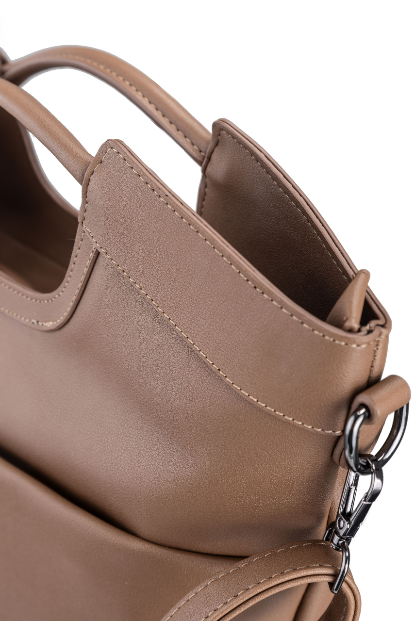 Valenciana Schultertasche cafe