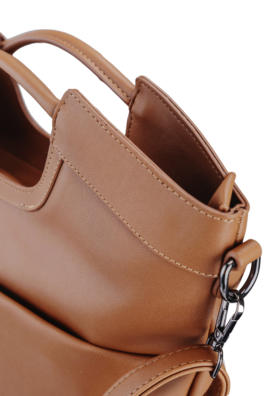 Valenciana Schultertasche nussbraun