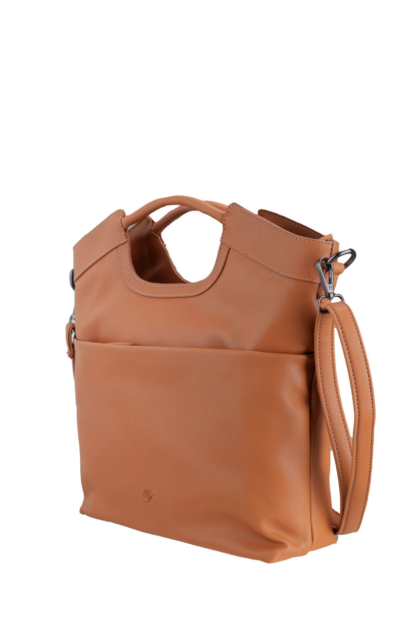 Valenciana Schultertasche nussbraun
