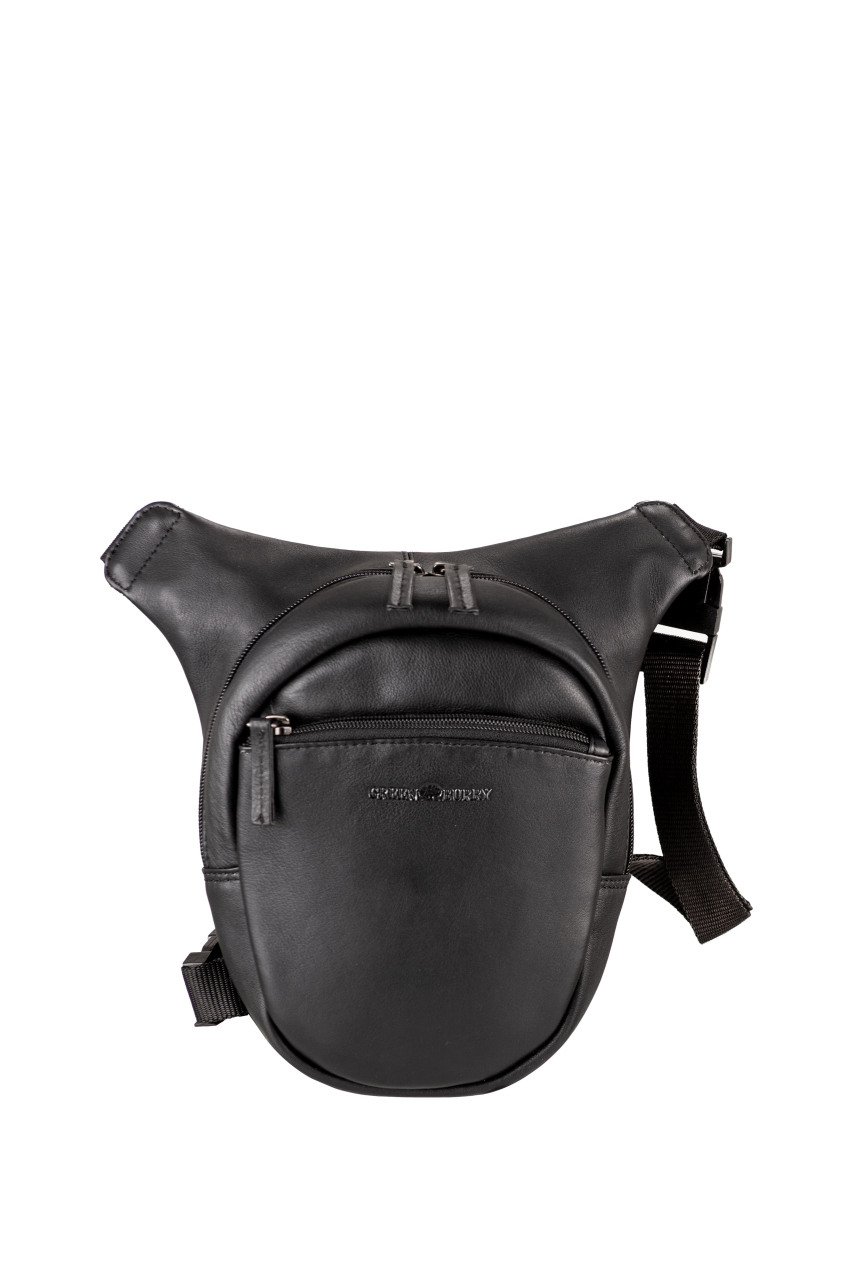 Vintage Biker-Legbag Leder