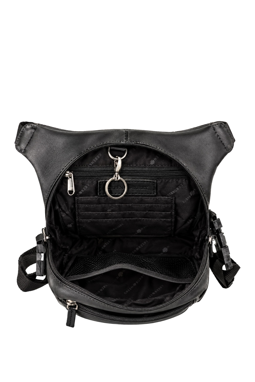 Vintage Biker-Legbag Leder