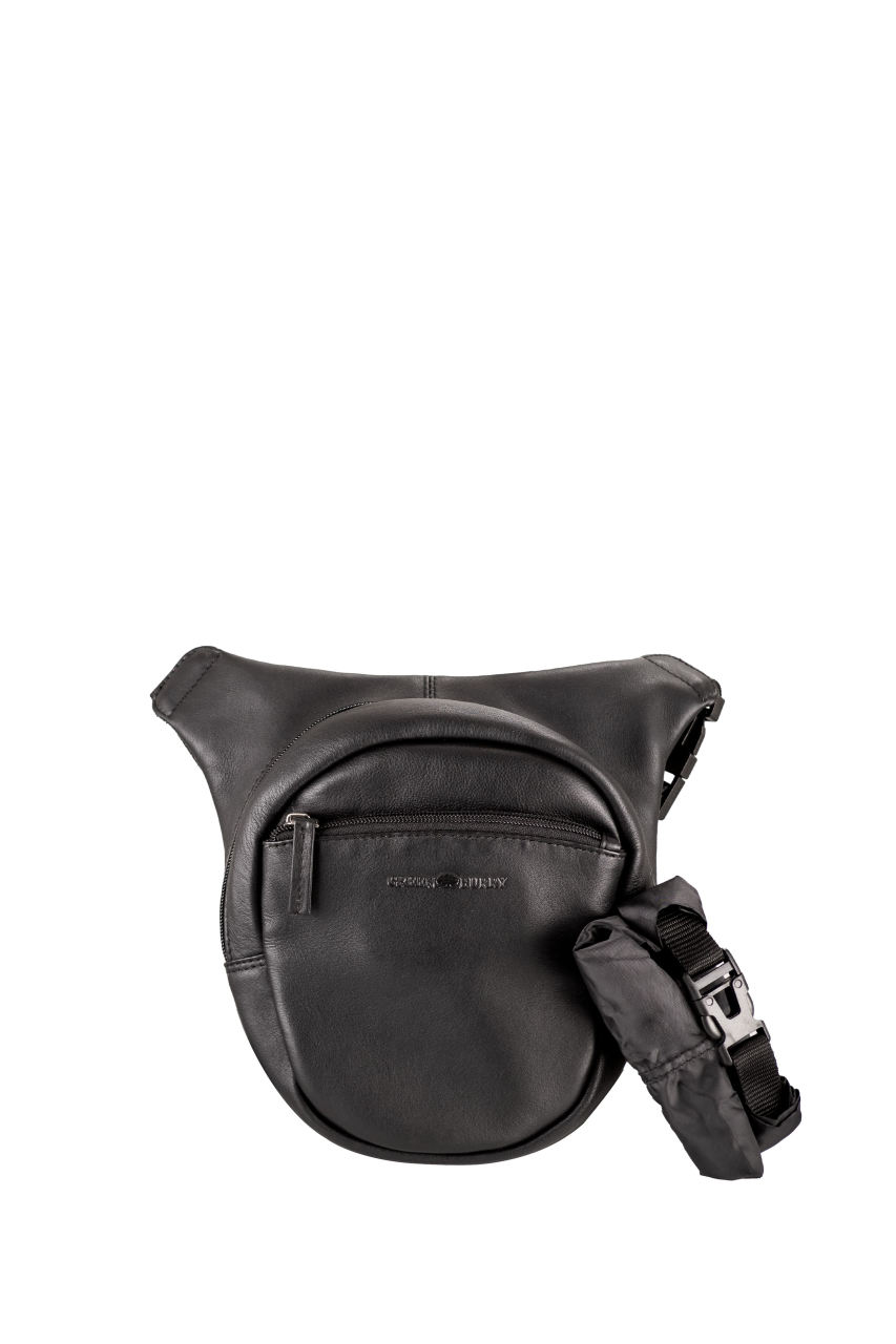 Vintage Biker-Legbag Leder