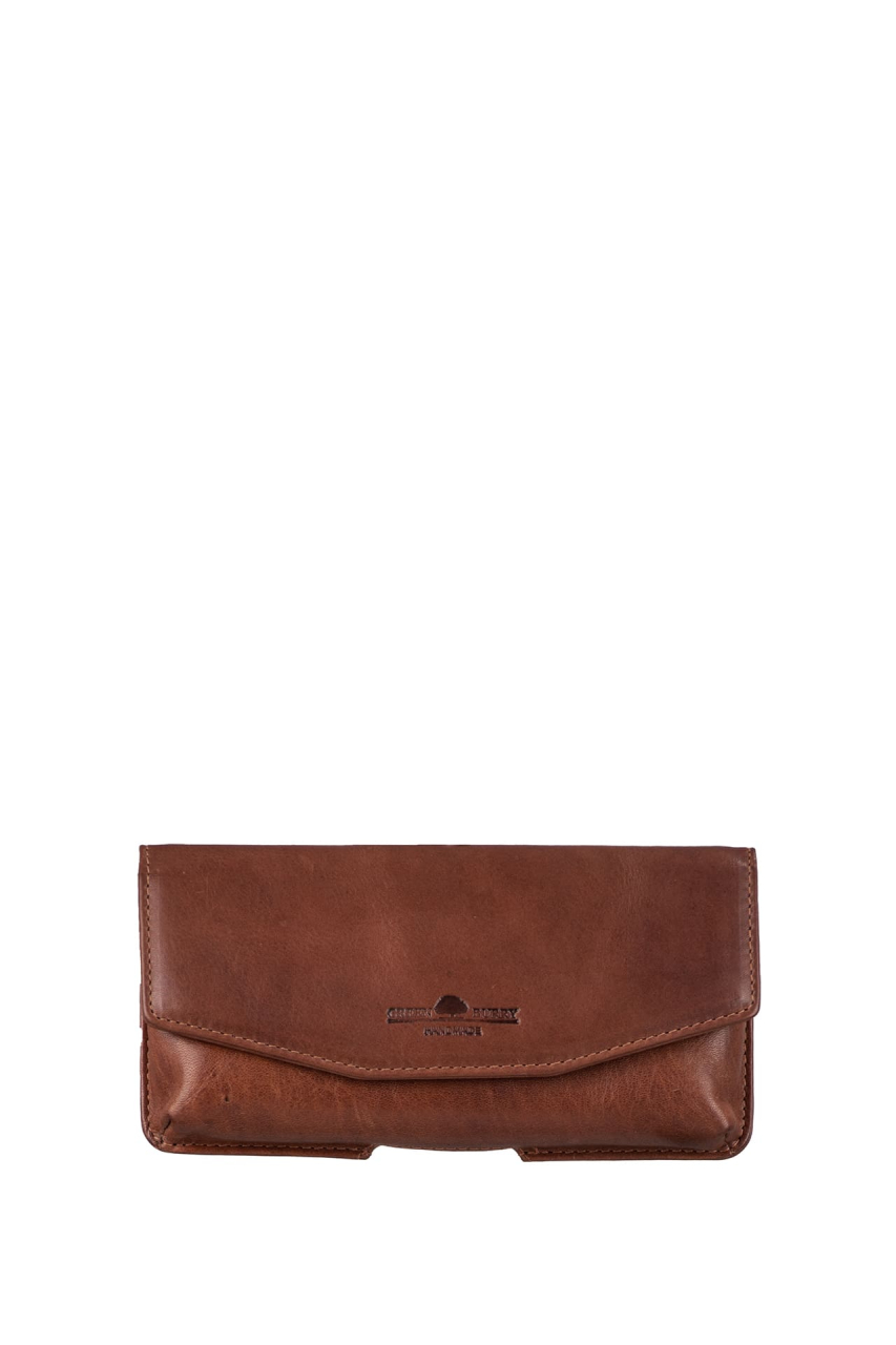 Newport Brillen/Handyetuie coffee