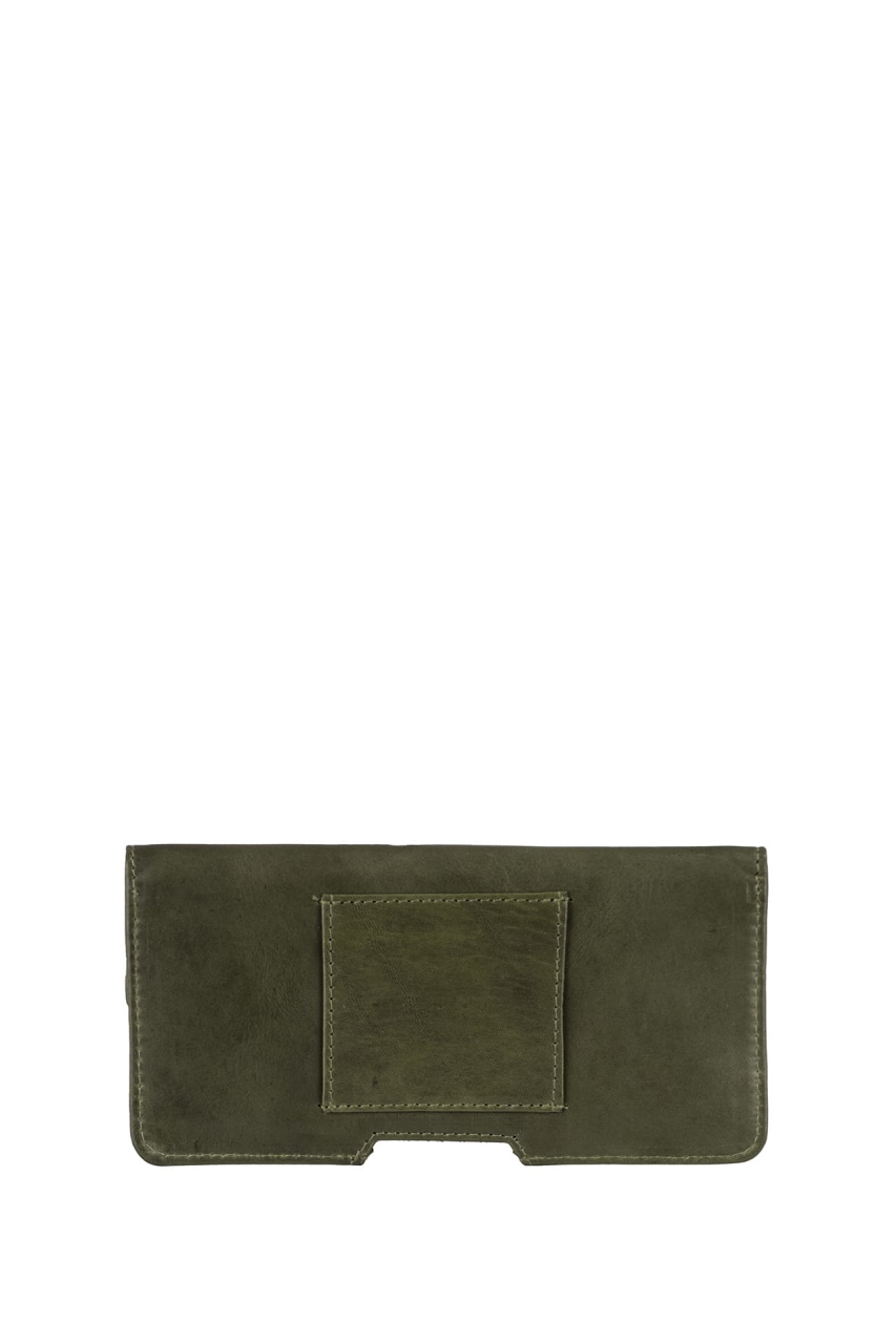 Newport Brillen/Handyetuie british-green