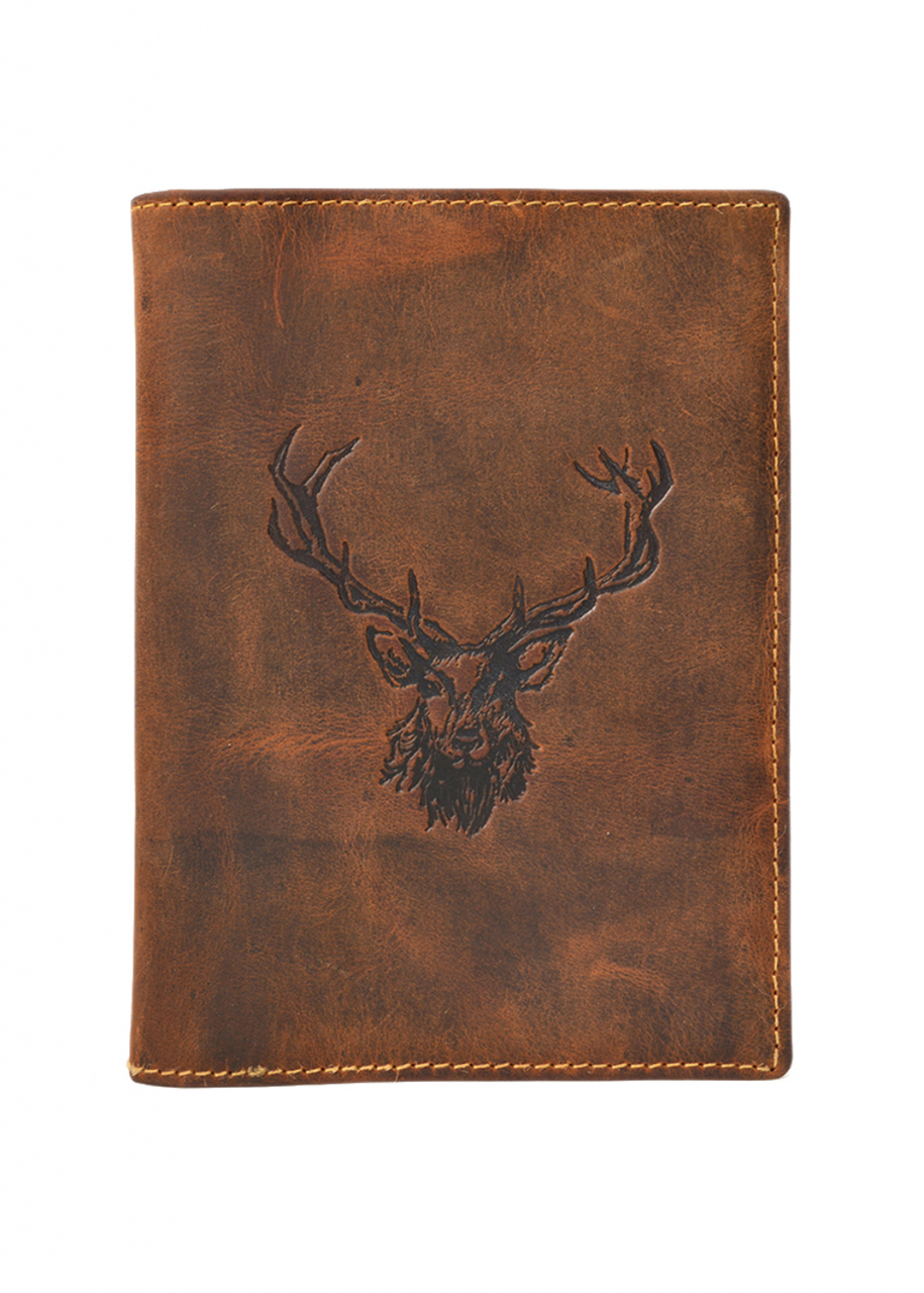 Vintage Ausweismappe 4tlg. Royal Stag brown Leder